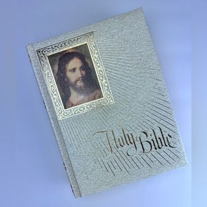 Holy Bible Fireside Family edition Catholic NAB Bonded Leather Hardcover   H1-02